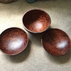 Wood Kitchen Bowls